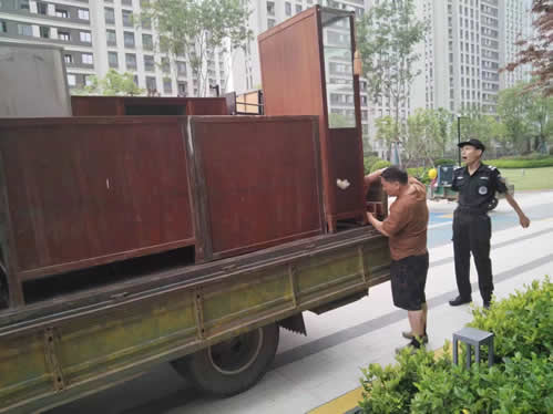奉化区岳林街道舒家老家具搬迁