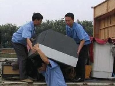 奉化区金明小区居民搬家实拍
