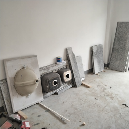 宁波市奉化区宝龙公寓楼搬建材实拍