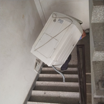 宁波市奉化区秀水家苑楼梯楼搬家实拍