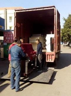 宁波市奉化区岳林街道居民楼搬迁实拍。
