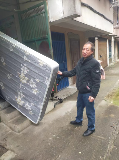 奉化城南3区居民搬家实拍