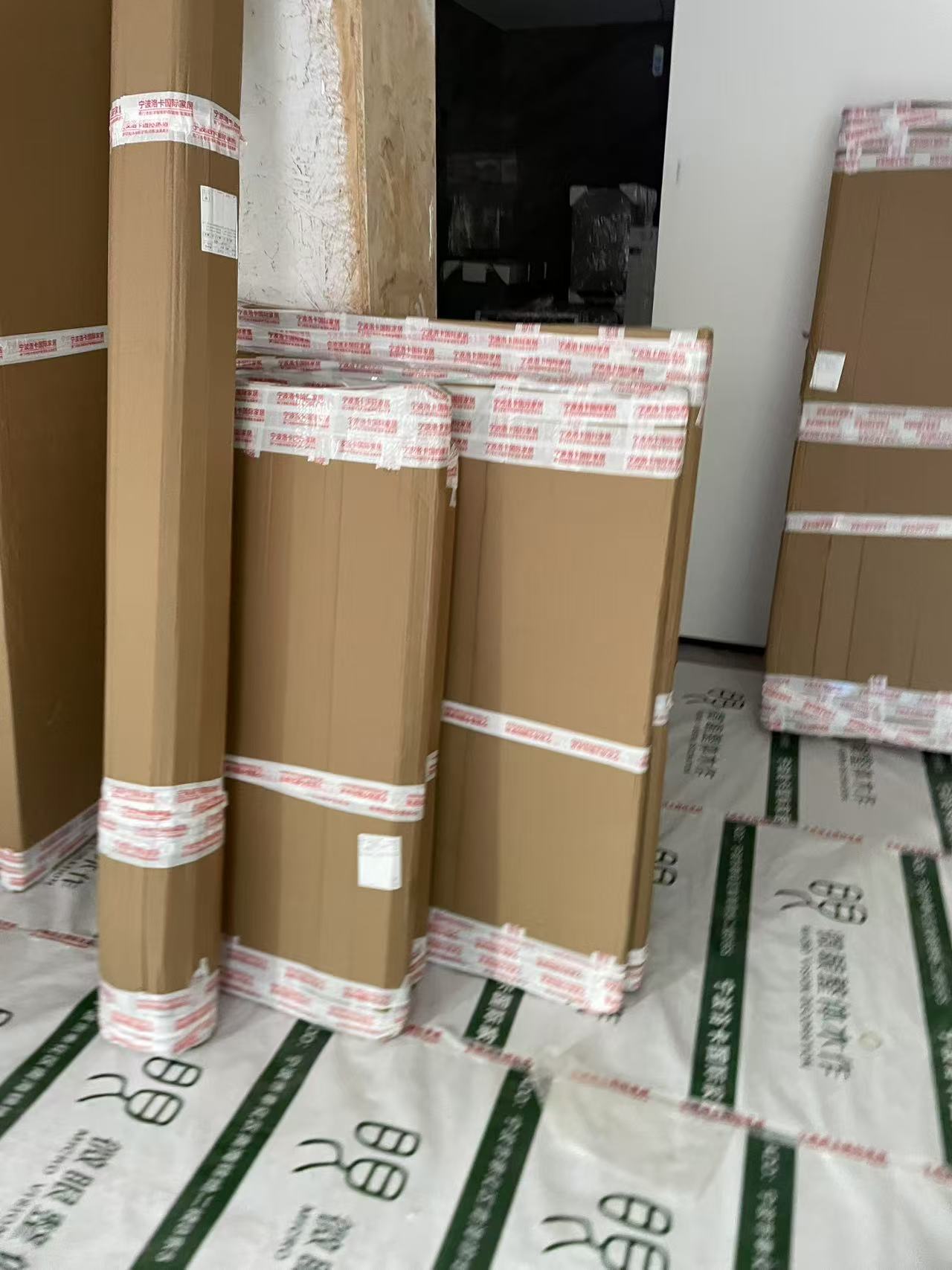 全屋定制运输上楼新业务展示